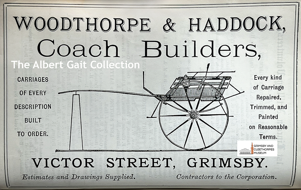 ‘The Grimsby Almanack 1894’; Woodthorpe & Haddock, coach builders