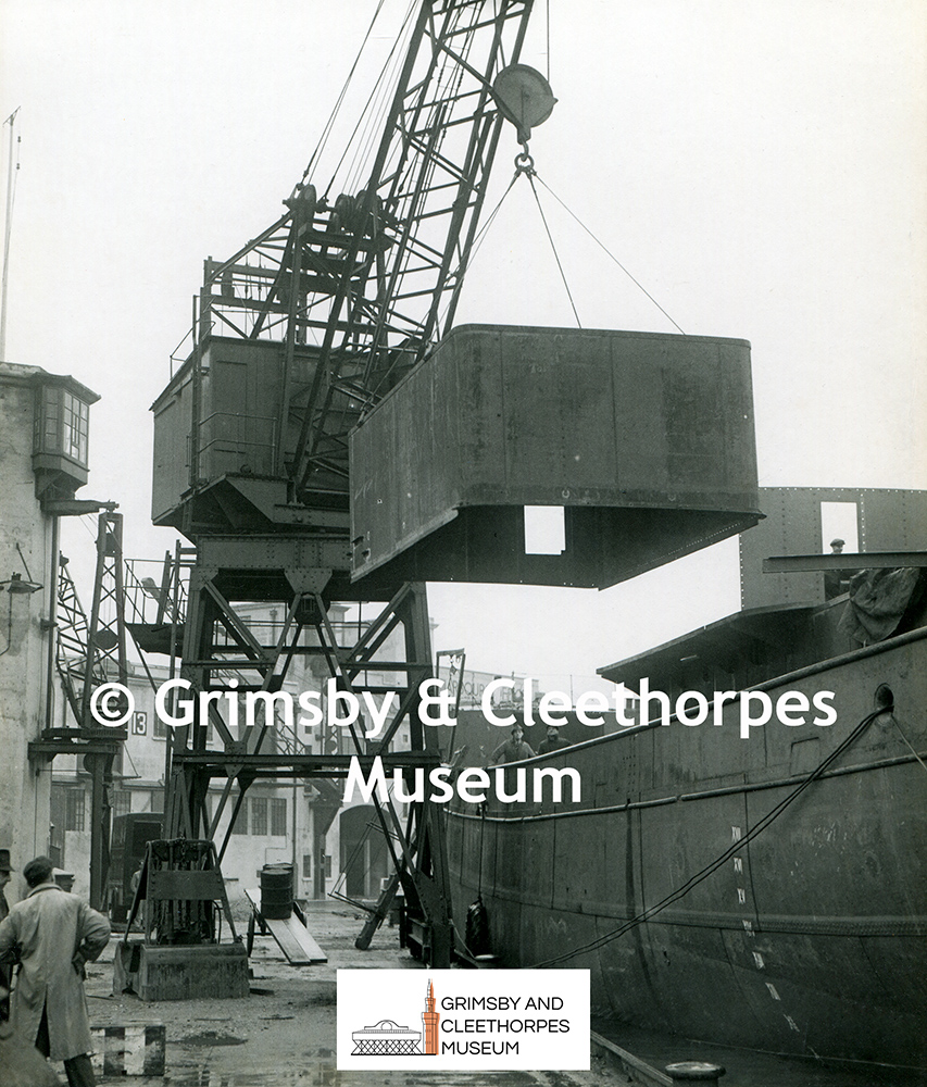 HMT ‘Birch’ T.93 (Tree Class Naval Trawler) later the Hull trawler ‘Magnolia’ P.14 1952