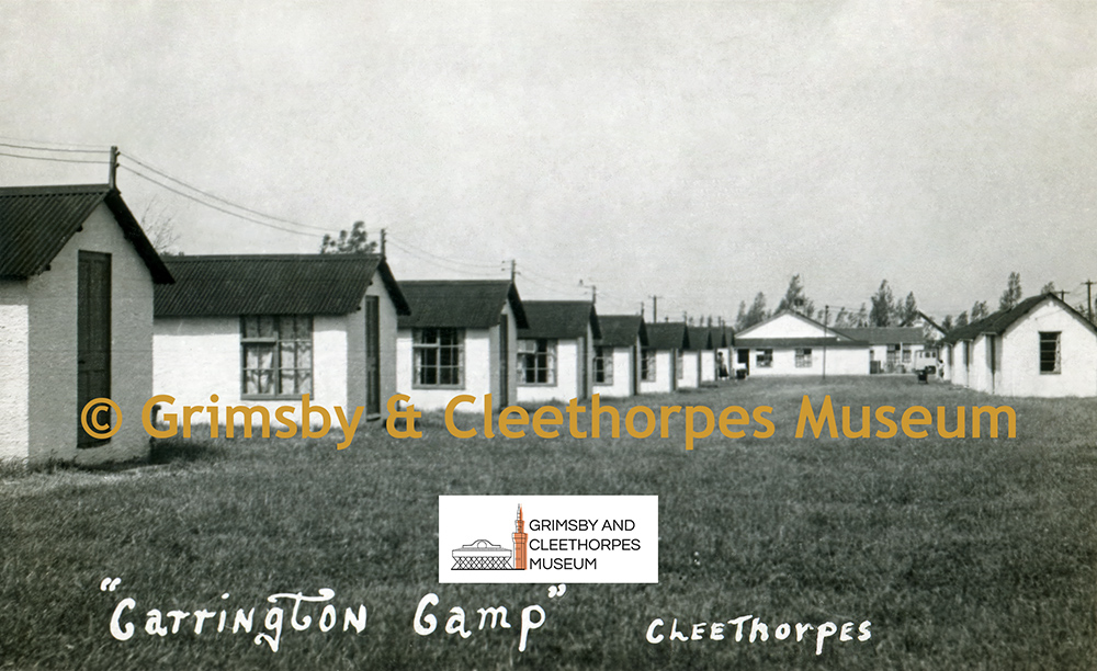 Chalets at Carrington Camp, Cleethorpes c1955