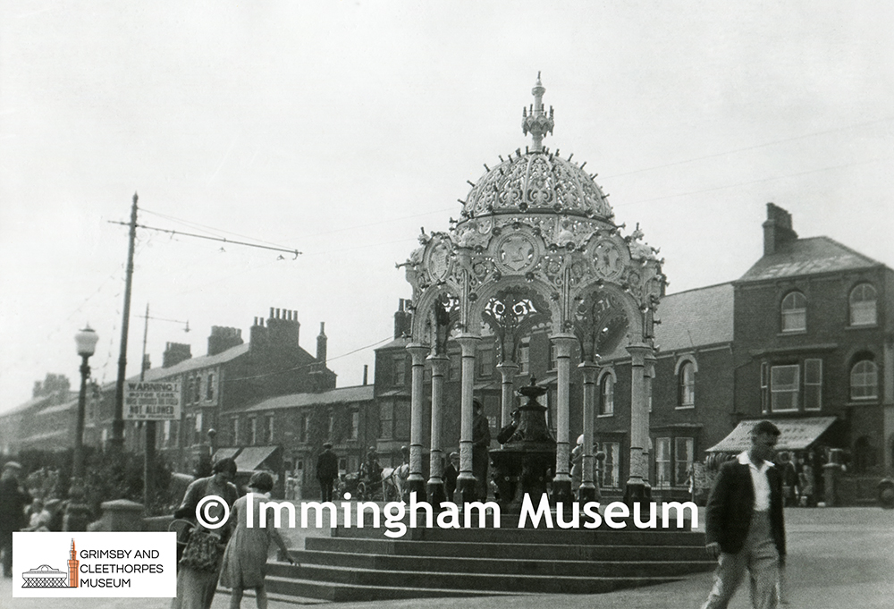 The Jubilee Fountain, Cleethorpes c1925
