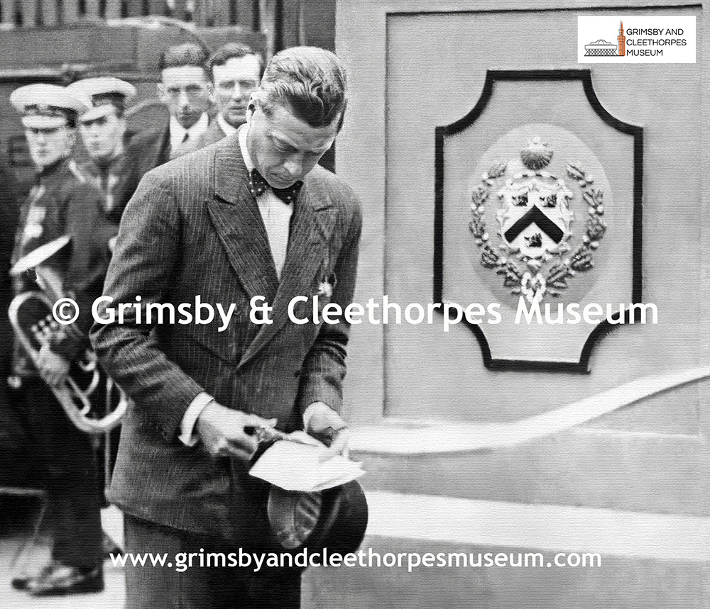 Edward, Prince of Wales by the Coat of Arms of Great Grimsby 1928