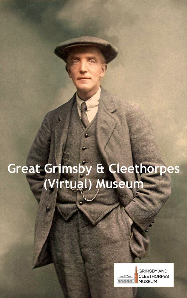Colourised – ‘Grimsby Man’ by Edwin Noble c1920s
