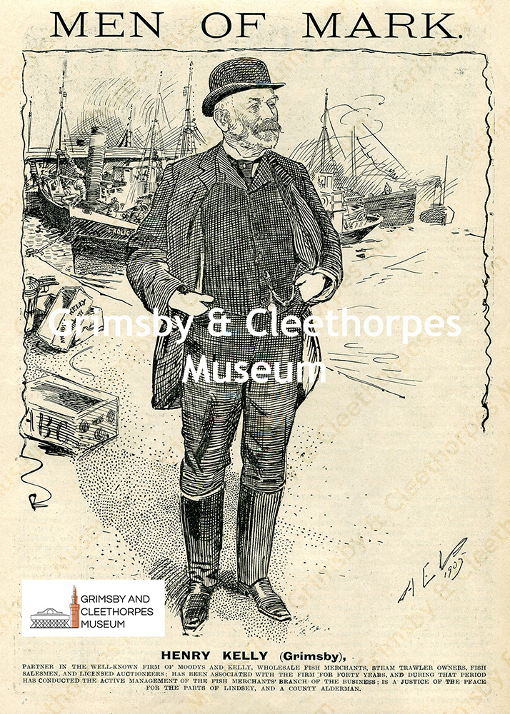 A 1905 ‘Men of Mark’ print; Henry Kelly Sr (1844-1909)