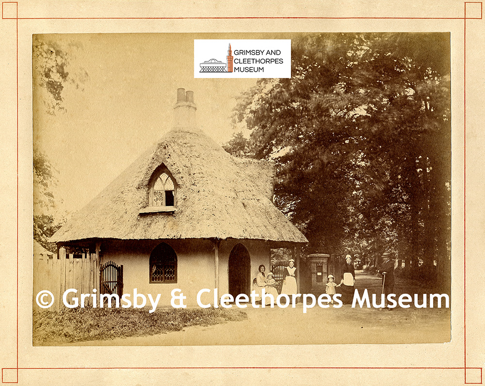 The circular cottage orné at Langton-by-Spilsby c1880s