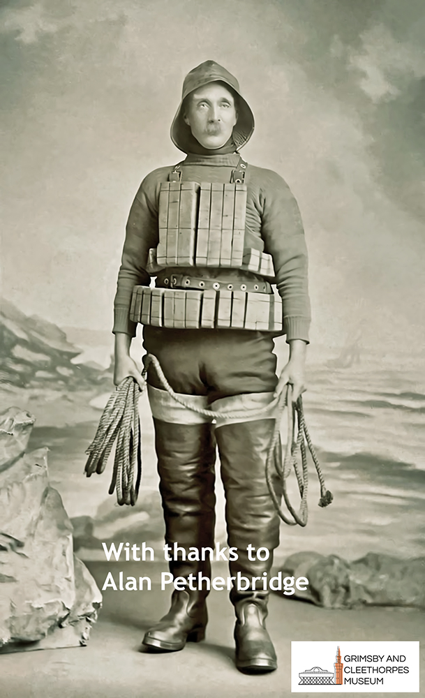 Grimsby Coxwain Richard Elijah ‘Dick’ Britton c1900