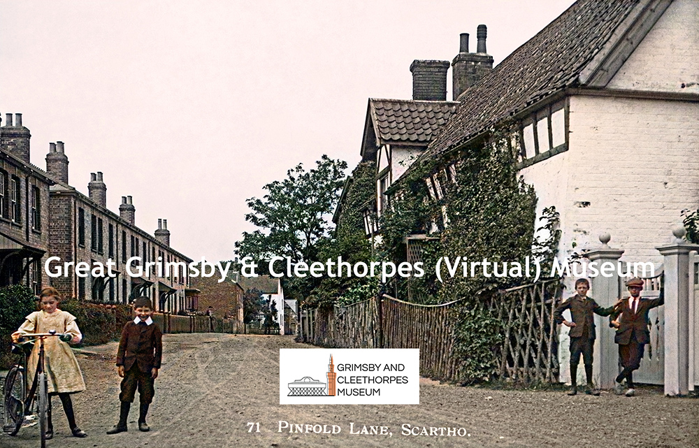 Pinfold Lane, Scartho c1914 – colourised