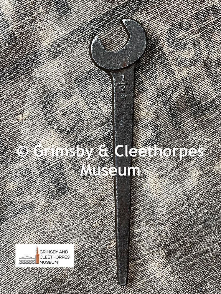 WW2 ‘rat tail’ 1/2 inch Whitworth spanner required for assembling an Anderson shelter