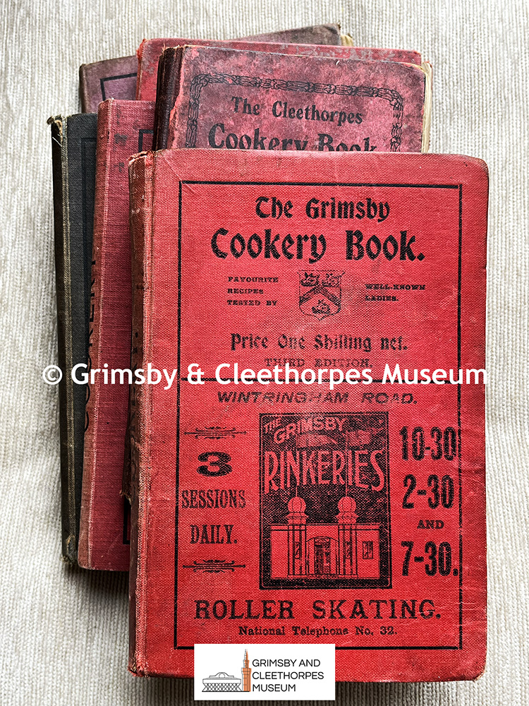 Six Grimsby and Cleethorpes cookbooks 1910-1920s