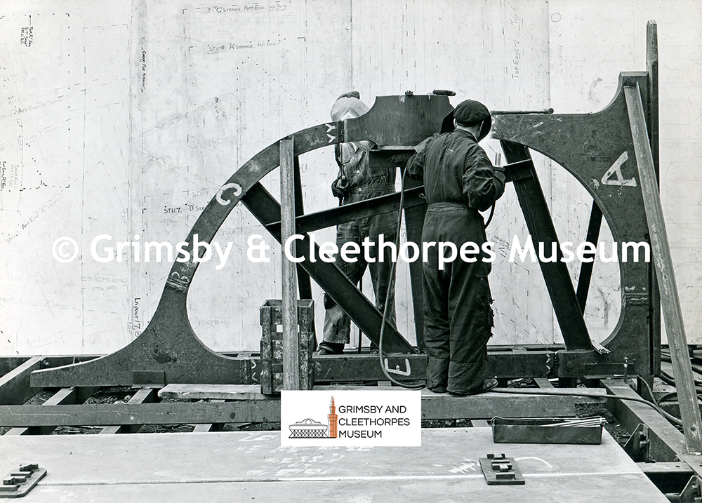 The building of Grimsby trawler ‘Haselbech’ GY.628 (no. 2 of 39)