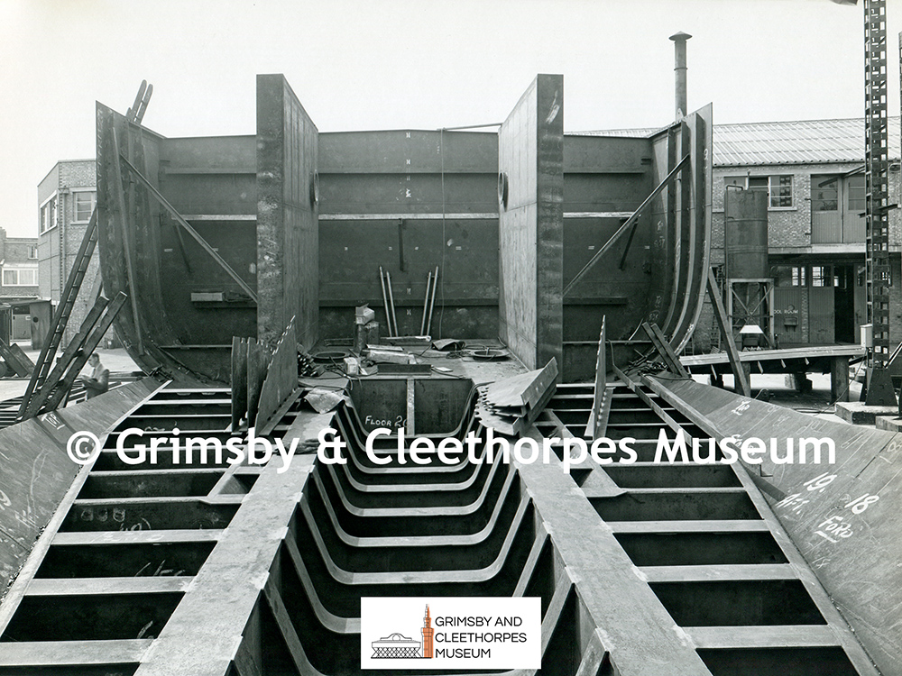 The building of Grimsby trawler ‘Haselbech’ GY.628 (no. 5 of 39)