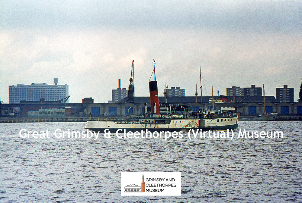 PS ‘Wingfield Castle’ in the River Humber 1971